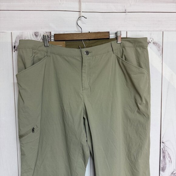 Patagonia Women’s Quandary Pants 22 Shale Tan Nylon Hiking NWT - Picture 3 of 16